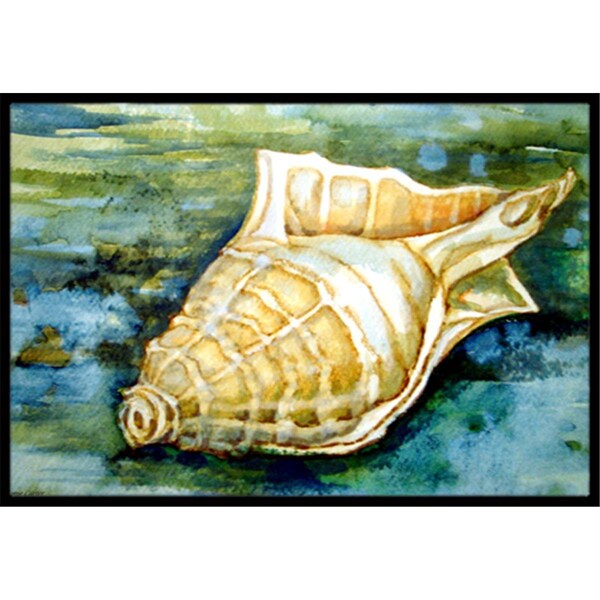 Carolines Treasures Seashells Inspire Me Indoor and Outdoor Mat- 18 x 27 in. PJC1116MAT - main